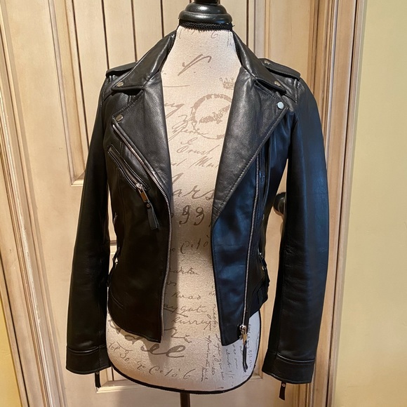 zara ladies leather jackets